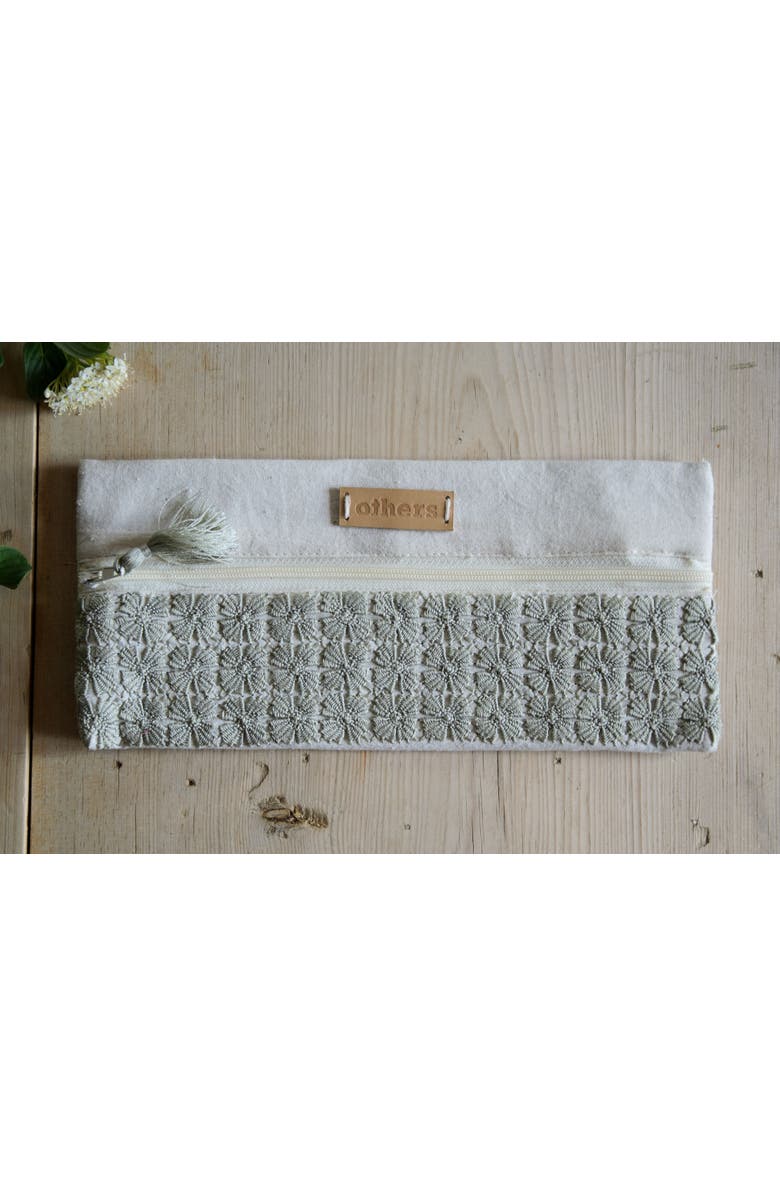 Others Trade for Hope Pencil Case, Alternate, color, Pale Green