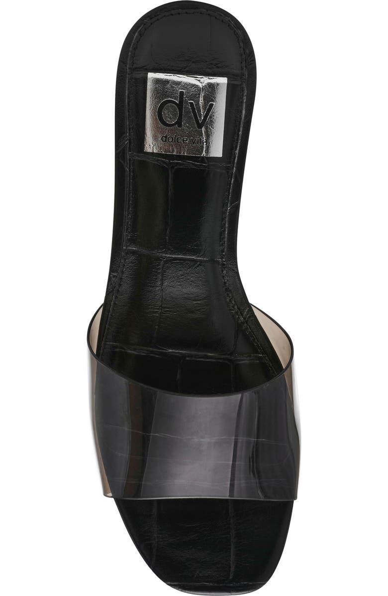 DV by Dolce Vita Brendah Slide Sandal, Alternate, color, Black Croco