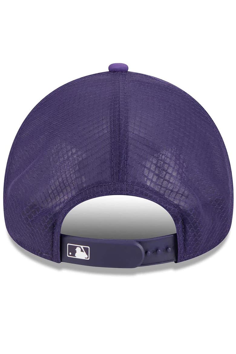 Men's New Era Purple Arizona Diamondbacks 2026 Batting Practice Alternate Apex 9FORTY Adjustable Hat, Alternate, color, Purple