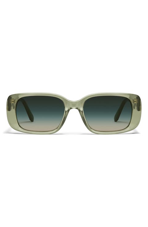 53mm Karma Square Gradient Sunglasses