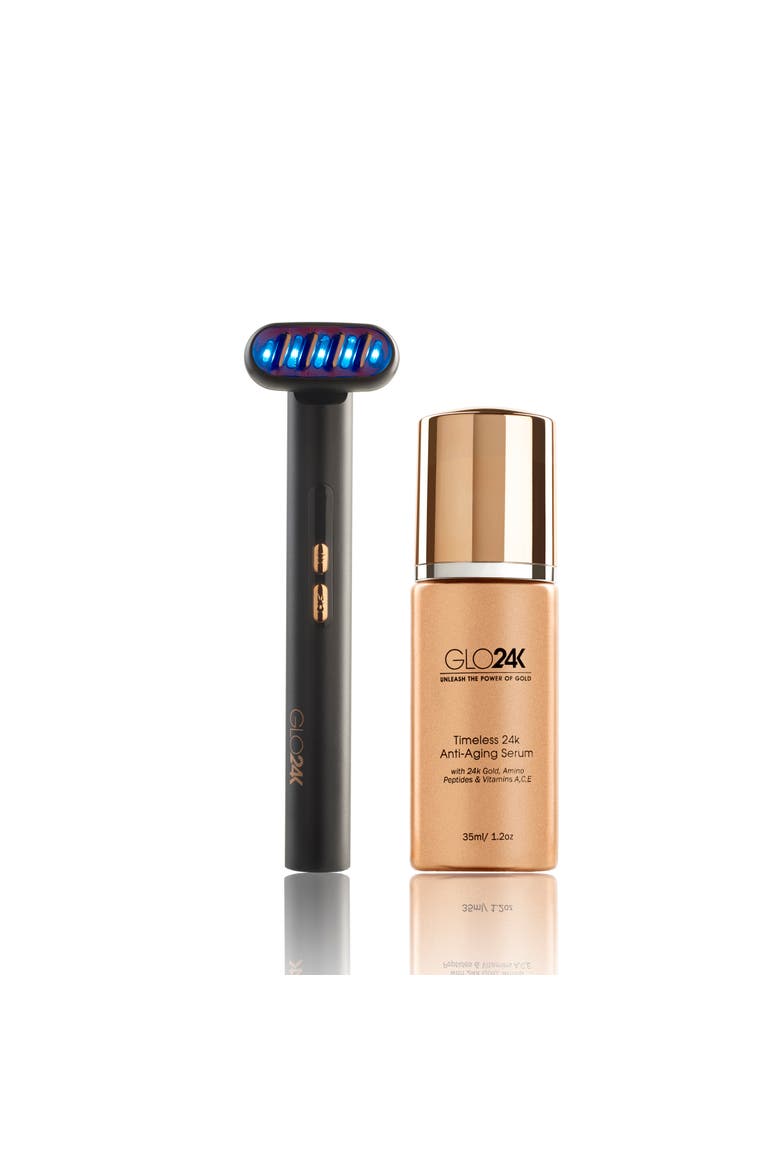 6-IN-1 Beauty Therapy Wand for the Face, Eyes & Neck and Timeless 24k Anti-Aging Serum, Main, color, NA