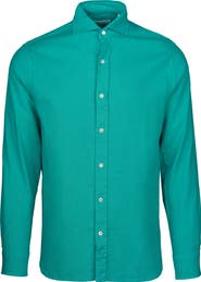 Swims Santorini Stretch Linen & Cotton Button-Up Shirt