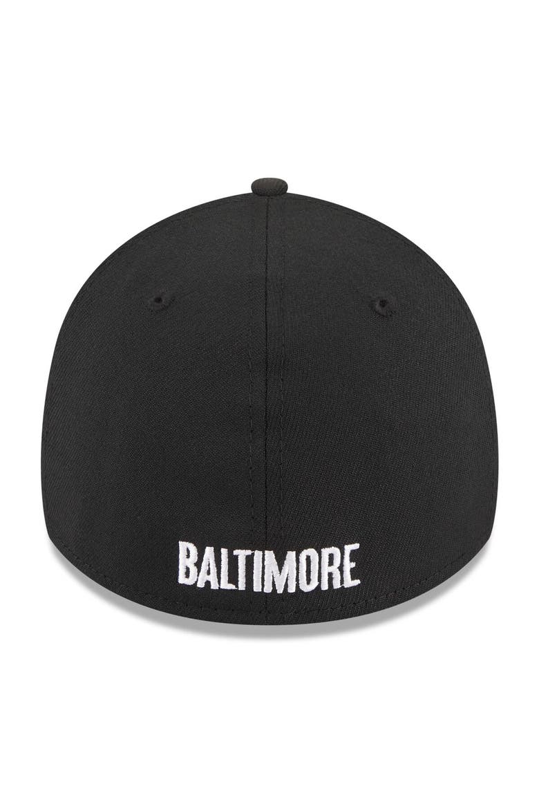 Men's New Era  Black Baltimore Orioles 2023 City Connect 39THIRTY Flex Fit Hat, Alternate, color, Black