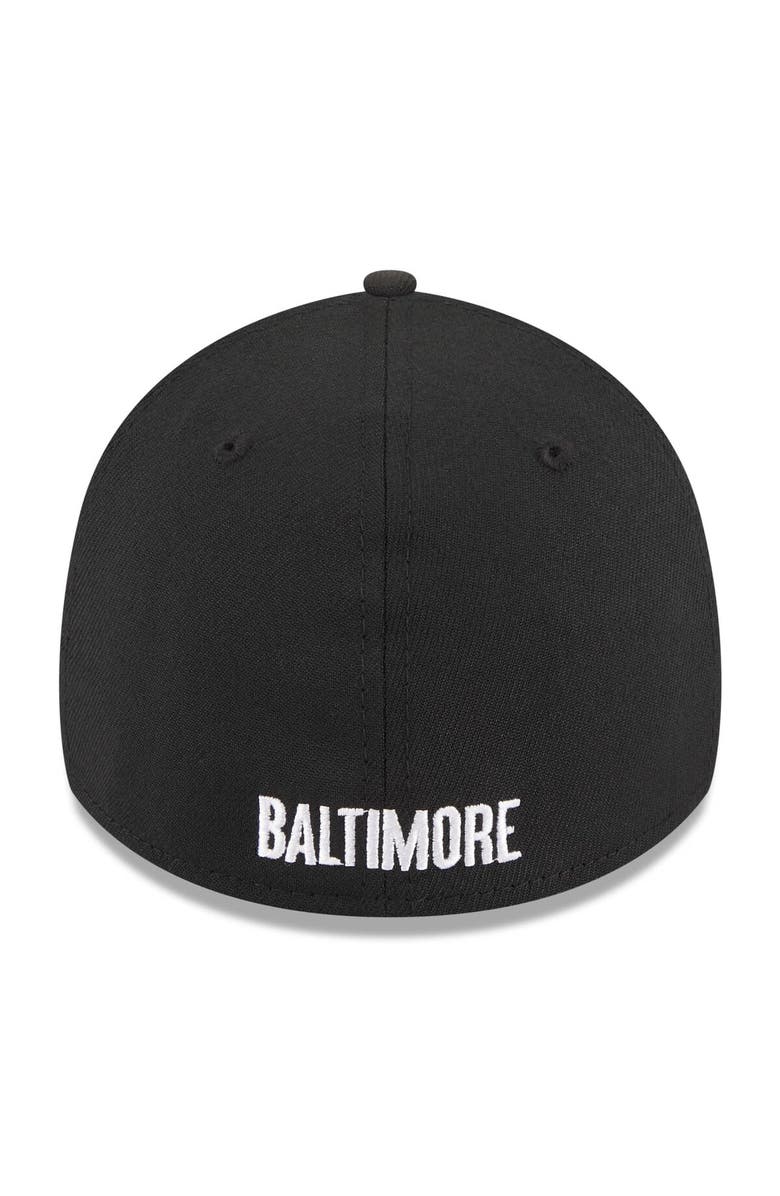 New Era Men's New Era Black Baltimore Orioles 2023 City Connect 39THIRTY Flex Fit Hat, Alternate, color, Black