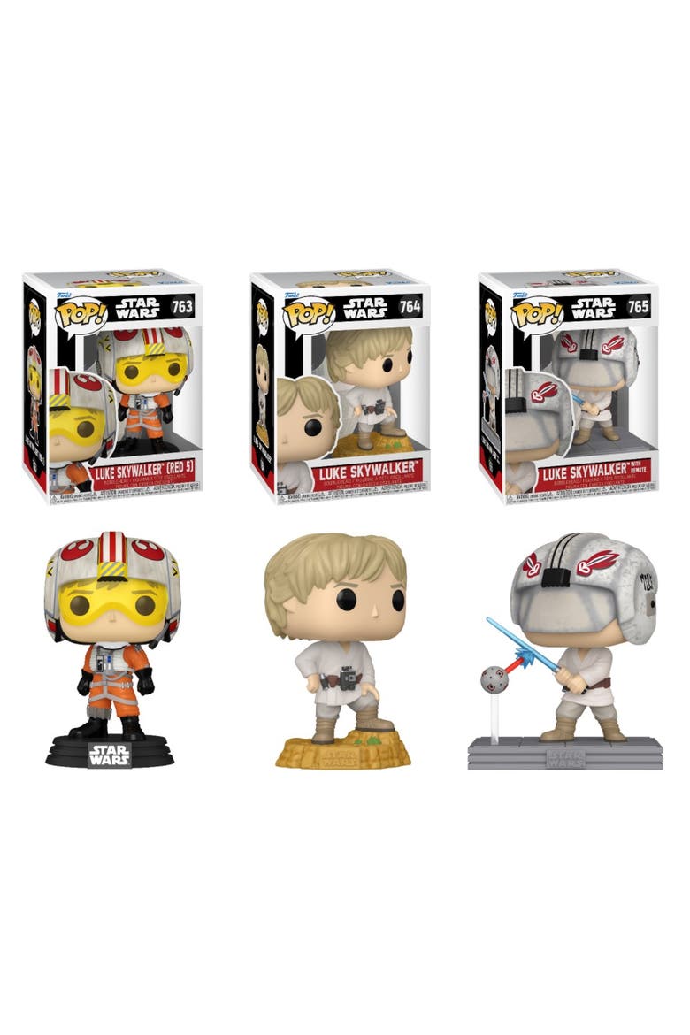 Luke Skywalker (Star Wars) Funko Pop! Funko Pop! Set, Main, color, Multi-Color