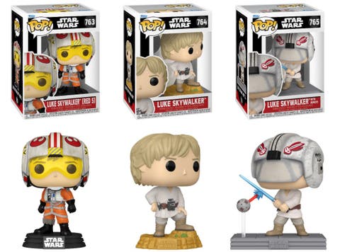 Luke Skywalker (Star Wars) Funko Pop! Funko Pop! Set (3)