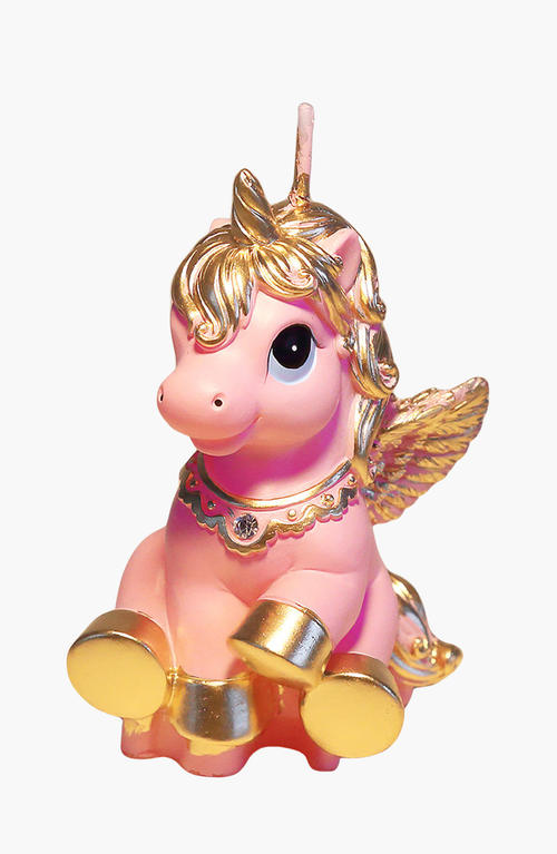 Southlake Gifts Unicorn Candle In Pink Unicorn