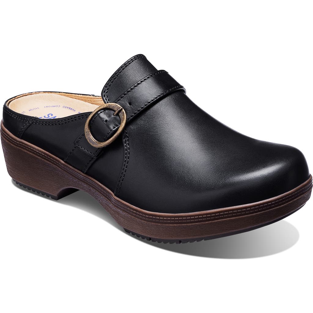 Samuel Hubbard Cascade Clog in Black Leather  product