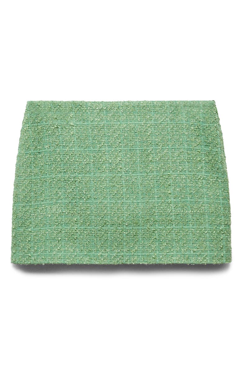 MANGO Tweed Miniskirt, Alternate, color, 