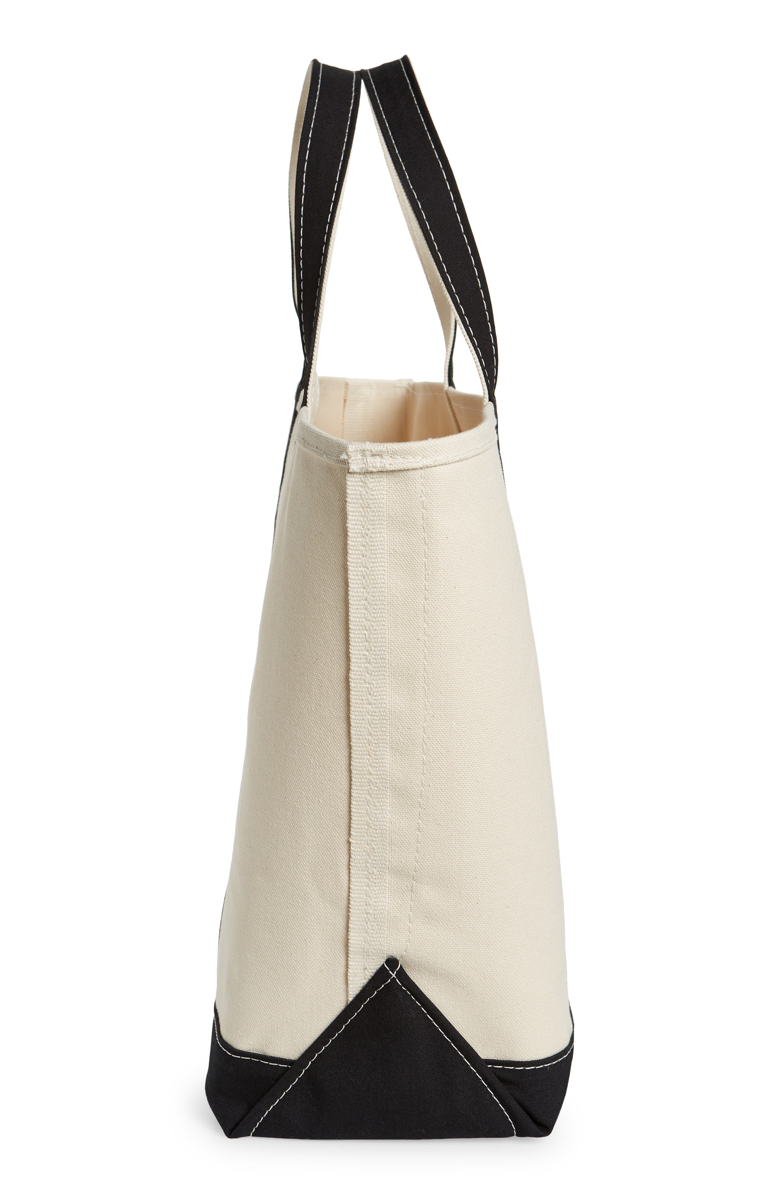 L.L.Bean Boat & Tote Cotton Canvas Bag, Alternate, color, 