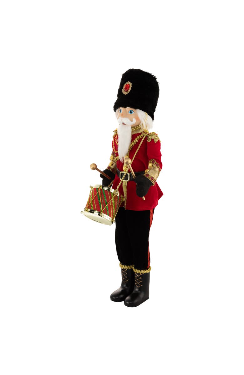 Northlight Nutcracker Drummer Christmas Figure - 20", Alternate, color, Red