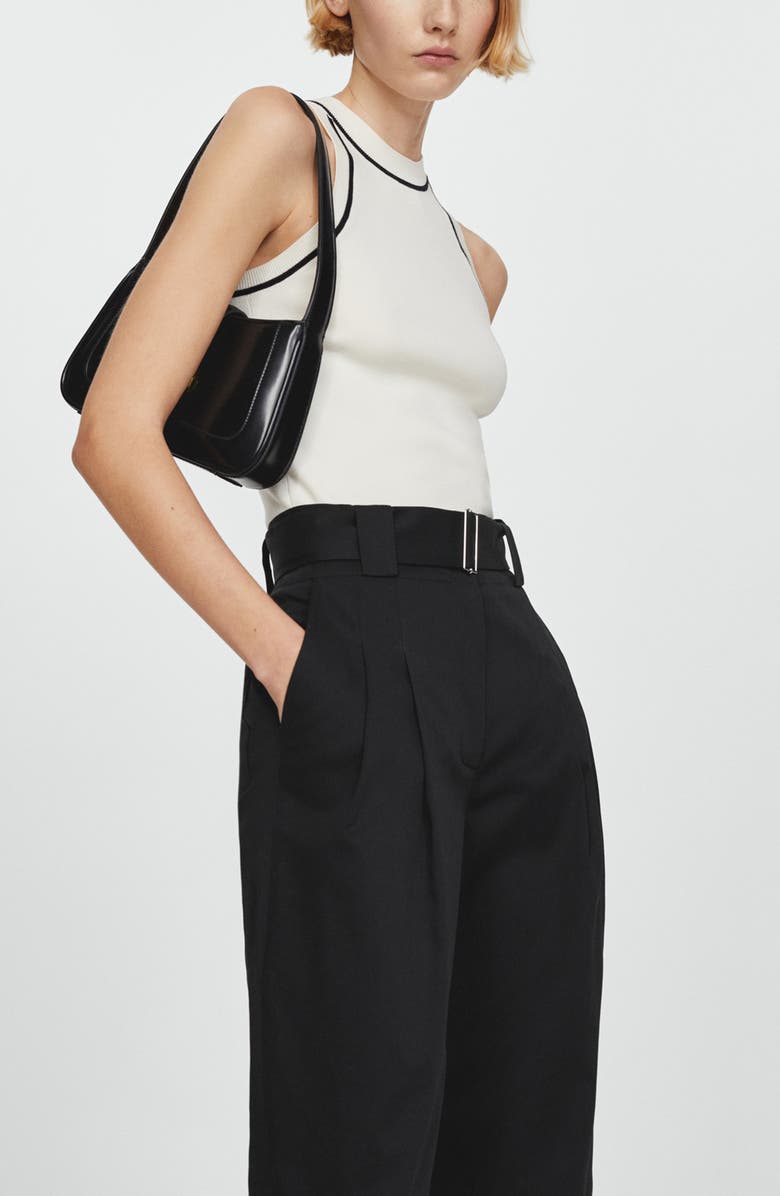 MANGO Pleated Suit Pants, Alternate, color, 