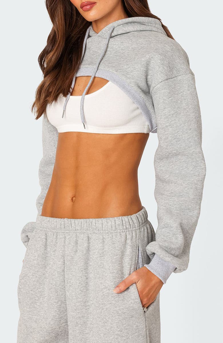 EDIKTED Eden Hooded Shrug, Alternate, color, 