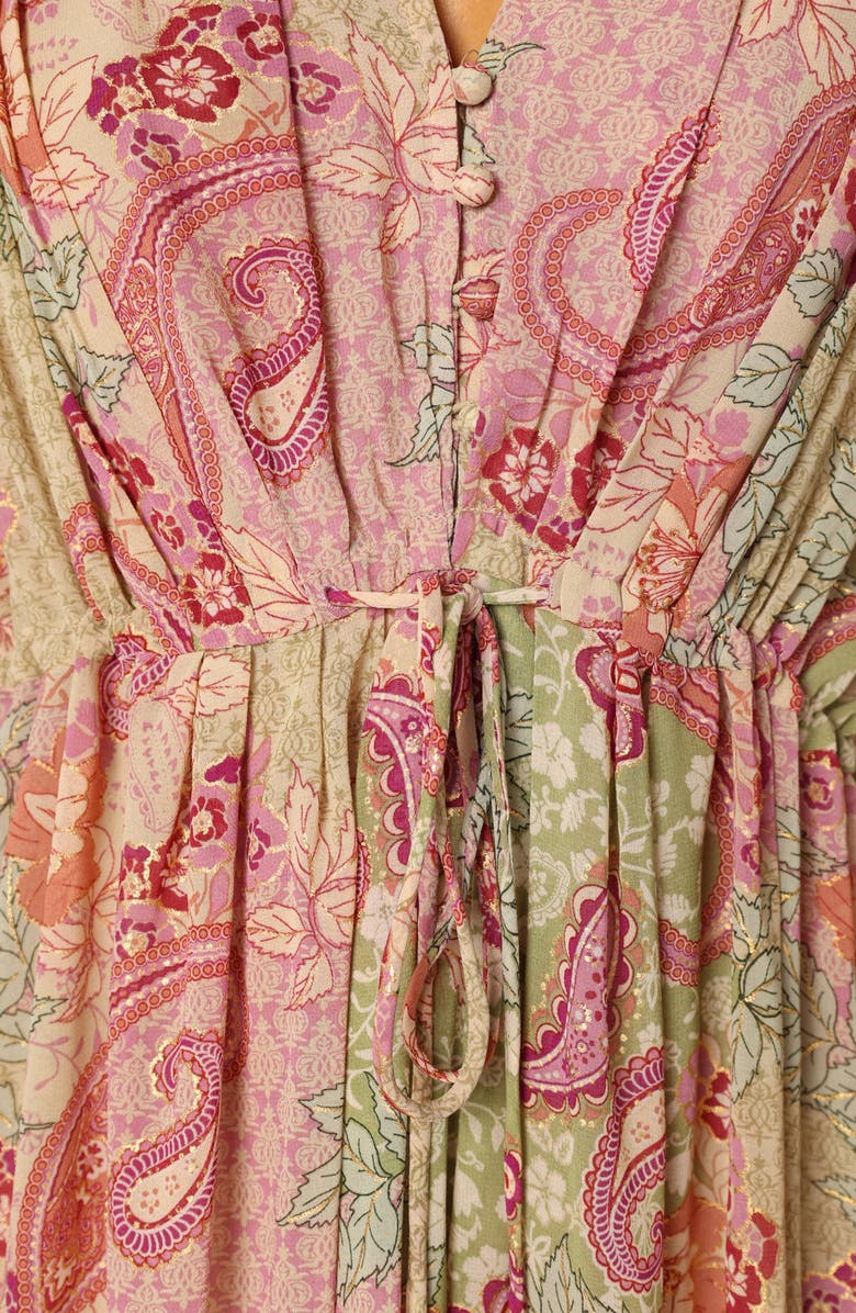 Petal & Pup Cyril Print Maxi Dress, Alternate, color, Iris Oasis