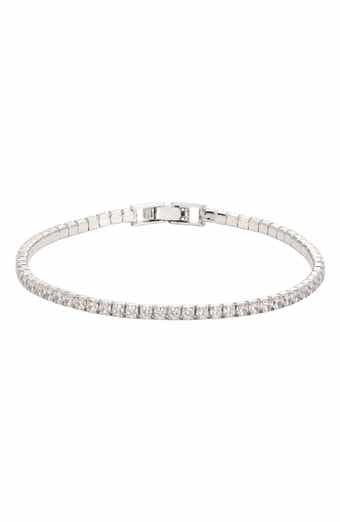 Cubic Zirconia Tennis Bracelet
