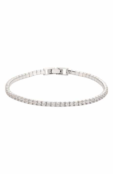 Cubic Zirconia Tennis Bracelet