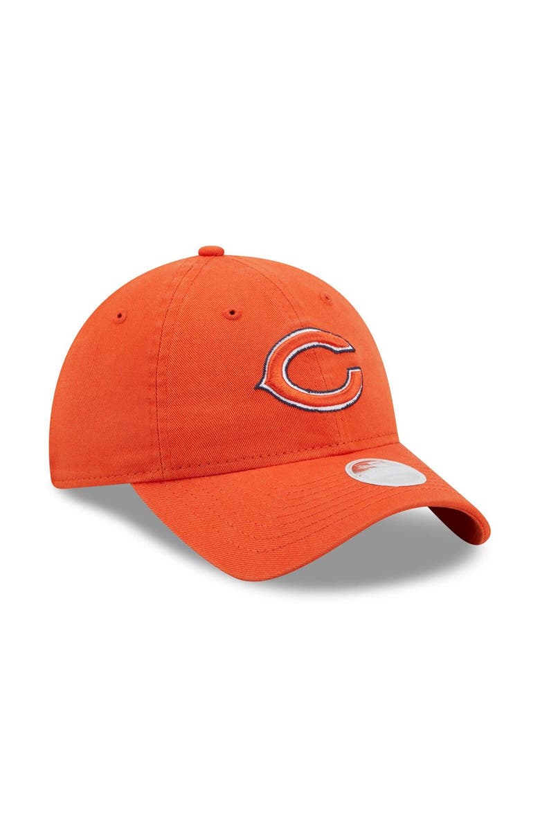 New Era Women's New Era Orange Chicago Bears Core Classic 2.0 9TWENTY Adjustable Hat, Alternate, color,