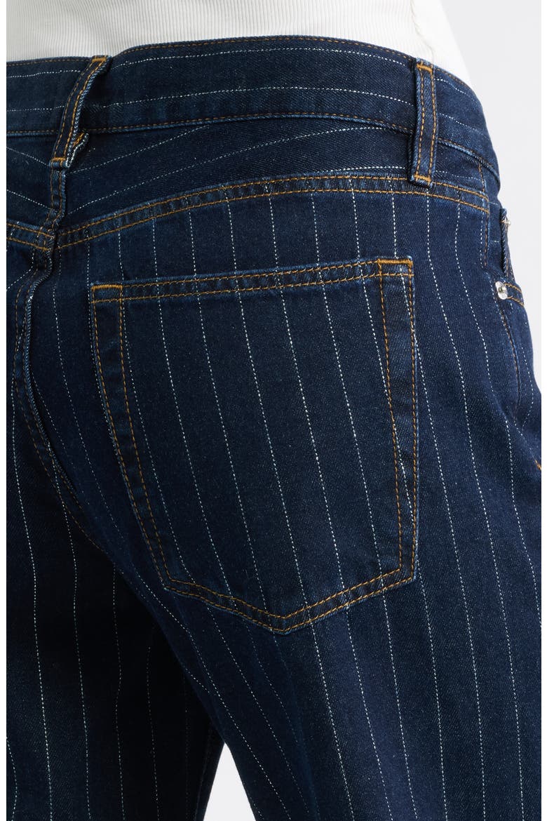 The Saturday High Waist Straight Leg Jeans, Alternate, color, MOON THREAD