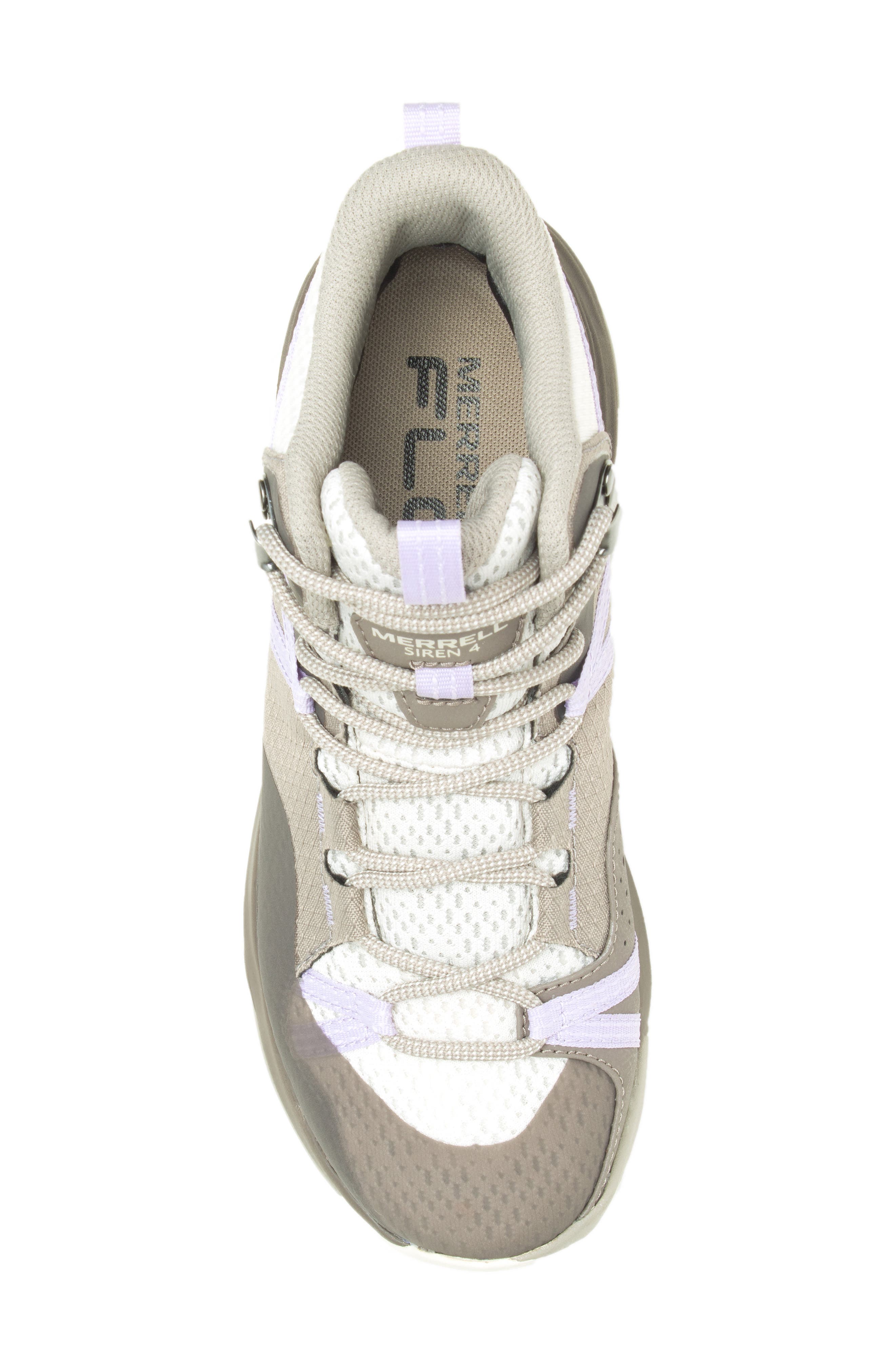 Merrell Siren 4 Mid Gore-Tex<sup>®</sup> Waterproof Hiking Boot, Alternate, color, Moon/ Orchid