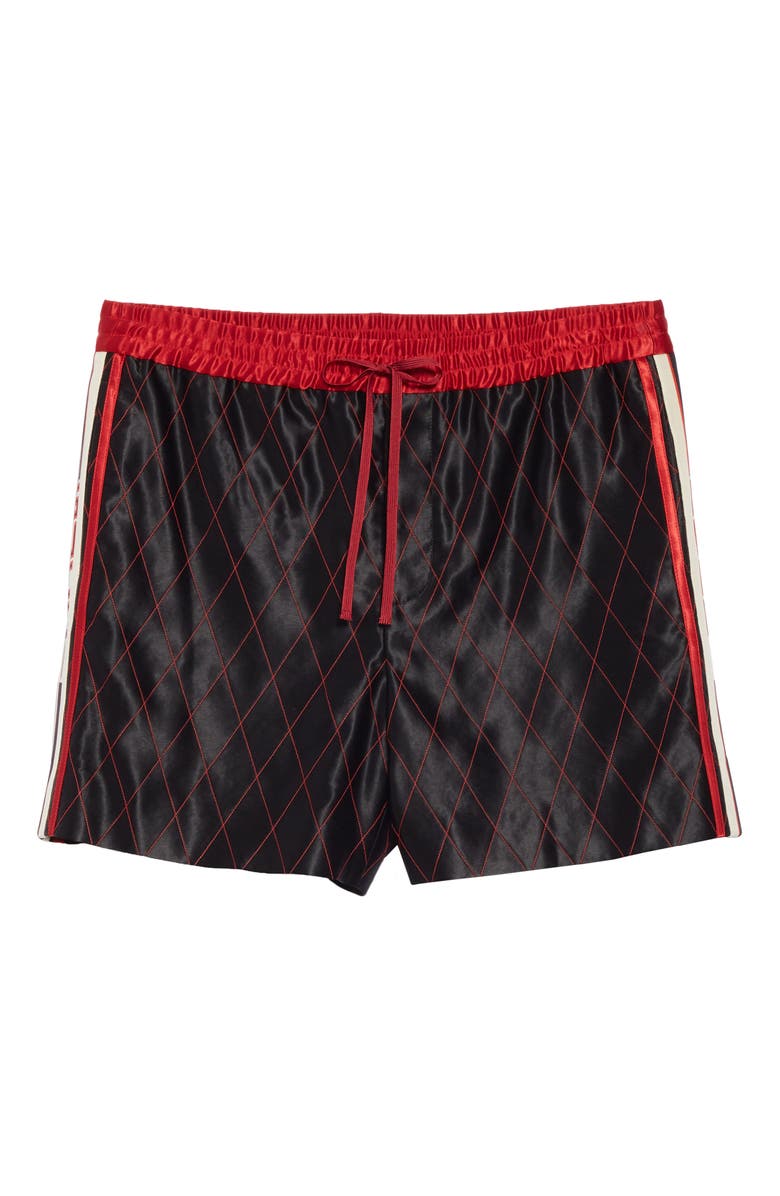 Gucci Satin Shorts, Alternate, color, 