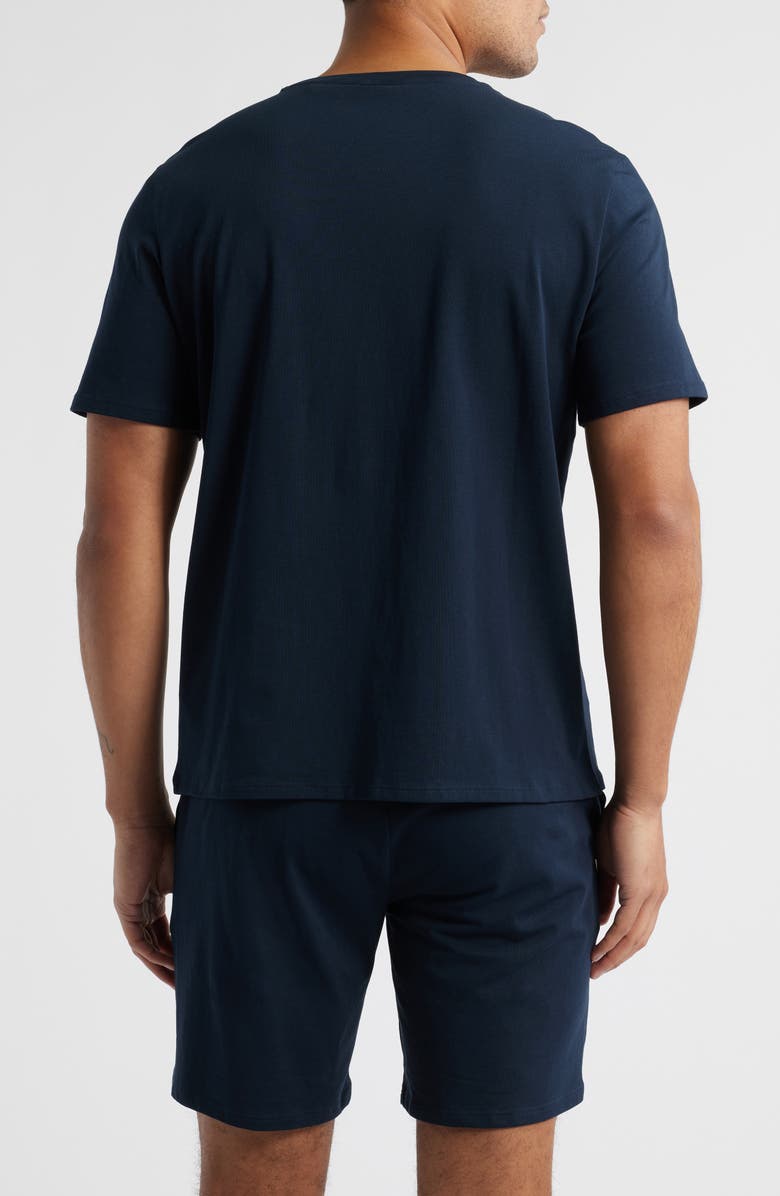 BOSS Unique Stretch Cotton Pajama Shirt, Alternate, color, 