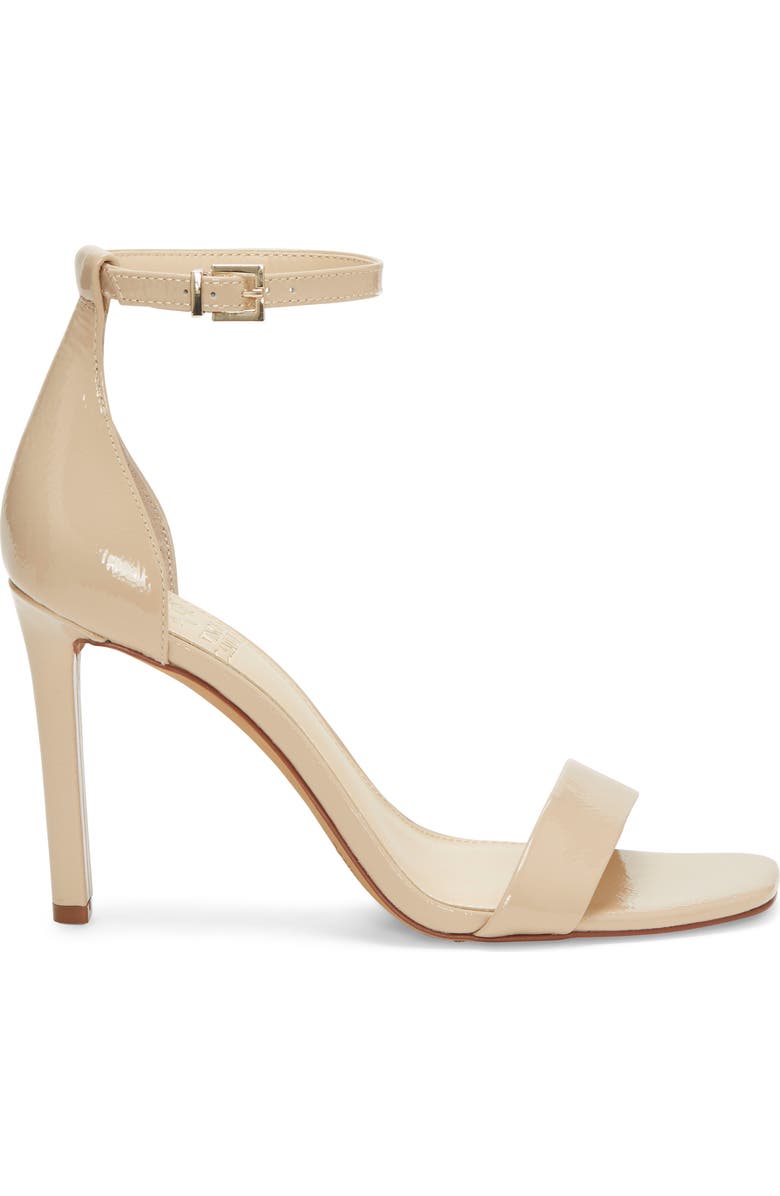 Vince Camuto Lauralie Ankle Strap Sandal, Alternate, color, Bisque Patent Leather