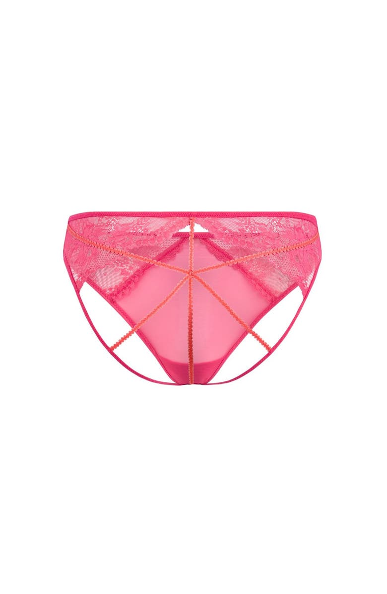Adore Me Suki Cheeky Panties, Alternate, color, Dark Pink