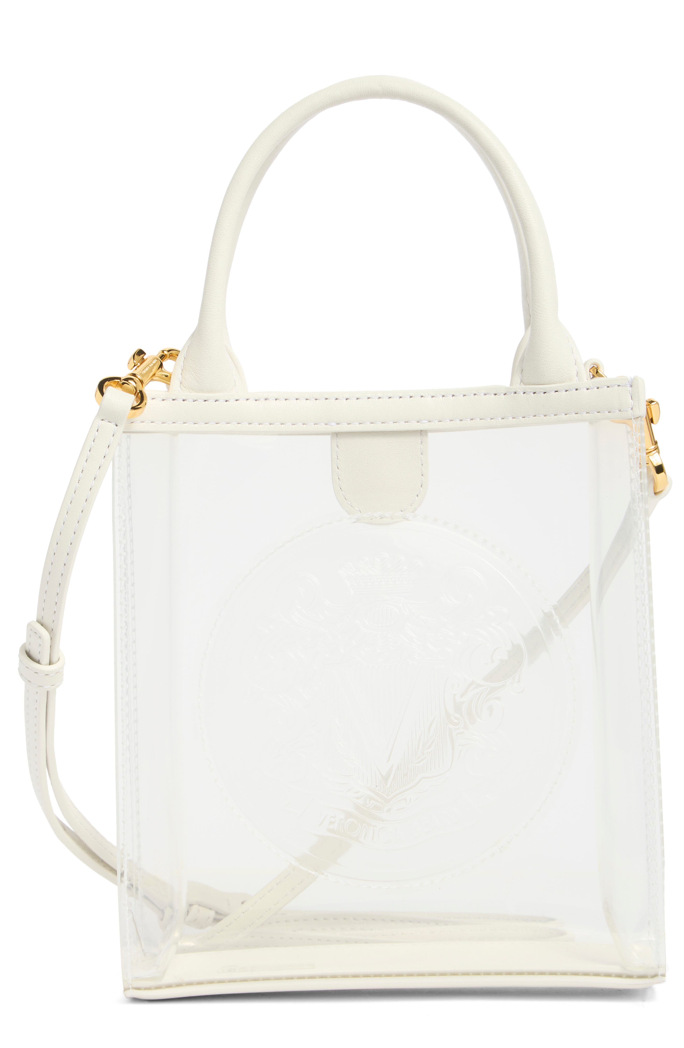 Veronica Beard Small Clear Shopper