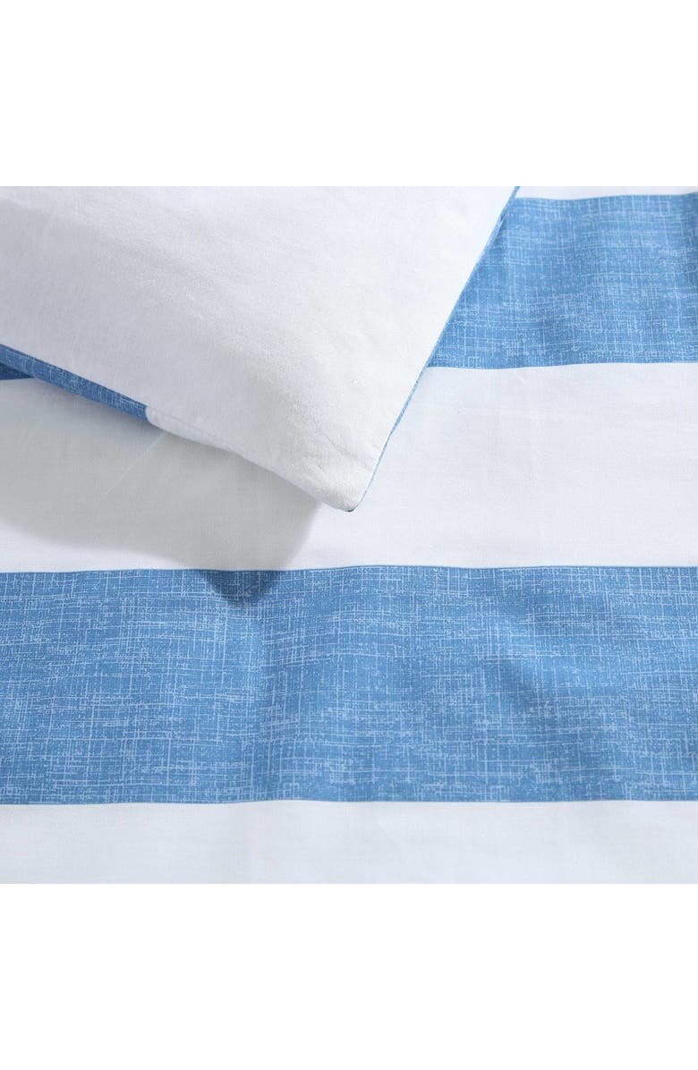 Tommy Bahama Awning Stripe Cotton Duvet Cover Set, Alternate, color, 