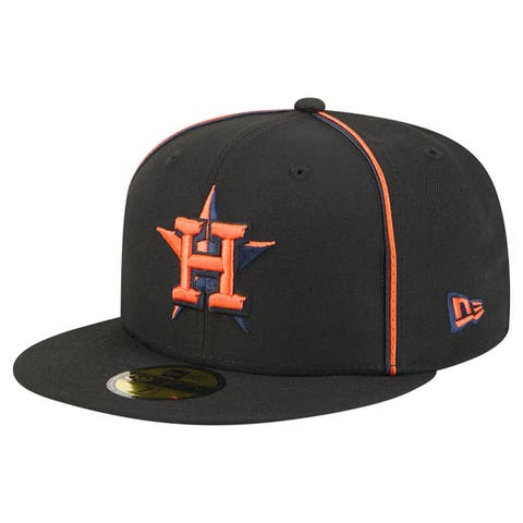Men's New Era Black Houston Astros Soutache 59FIFTY Fitted Hat