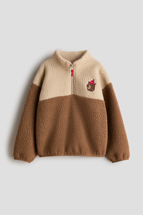 Teddy Zip-top Sweatshirt