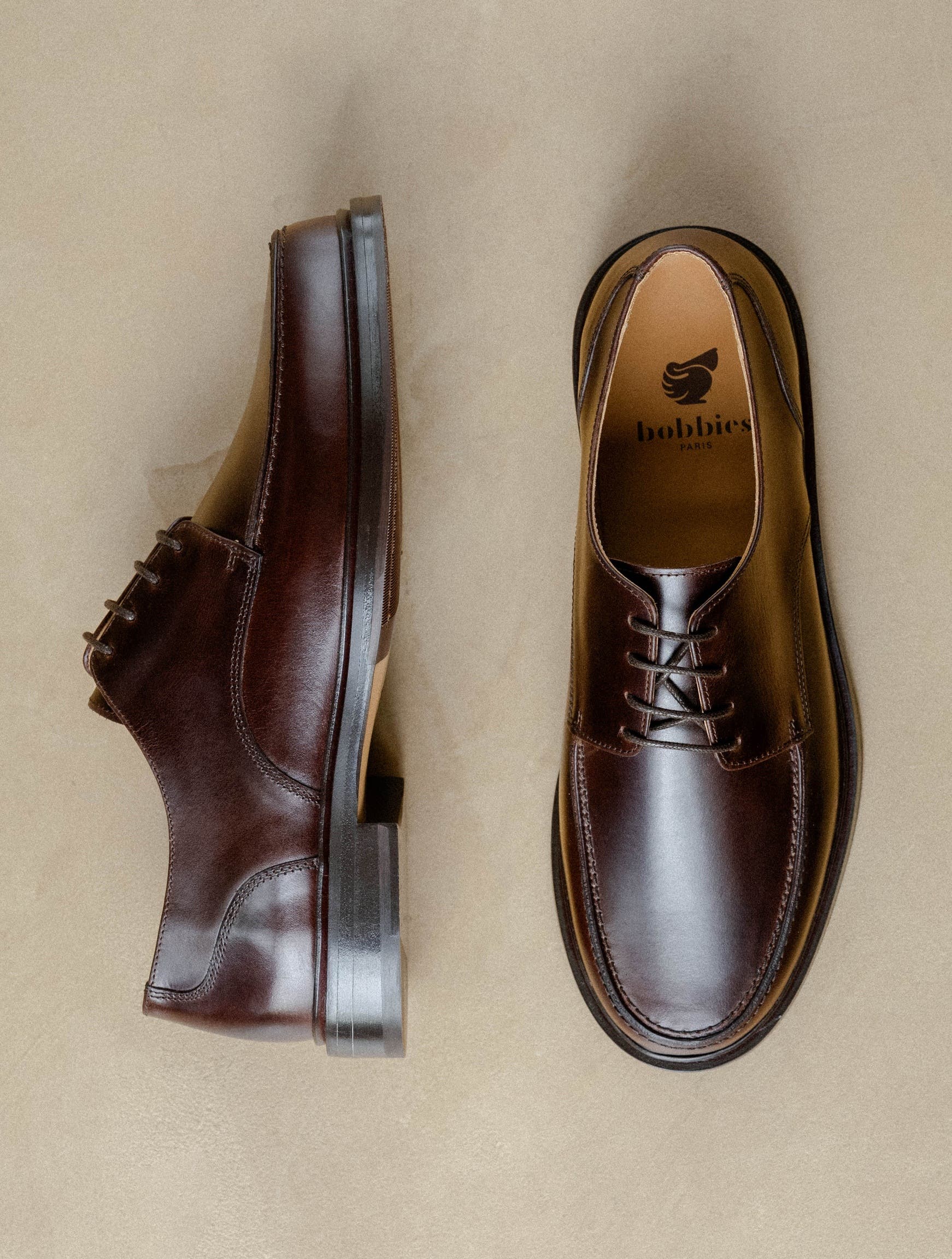 Cole Derbies & Oxfords, Alternate, color, Bison