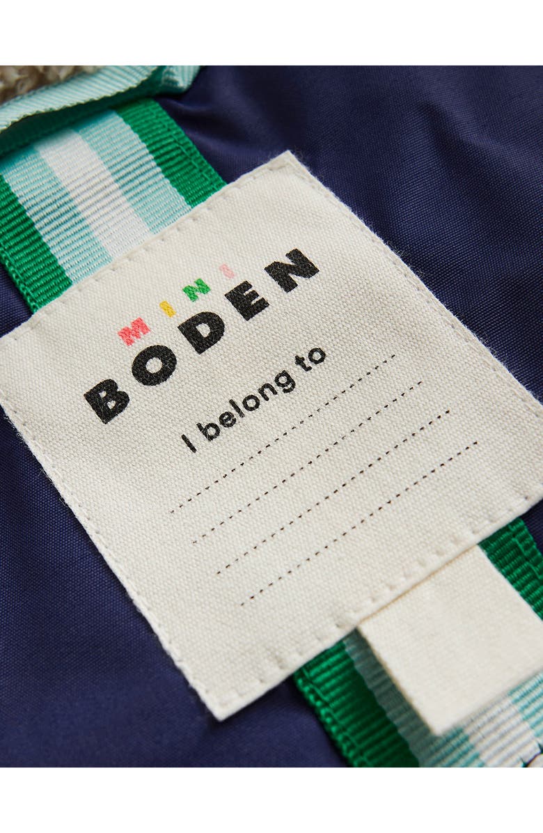 Mini Boden Kids' Solid Zip-Up Hooded Puffer Jacket, Alternate, color, 