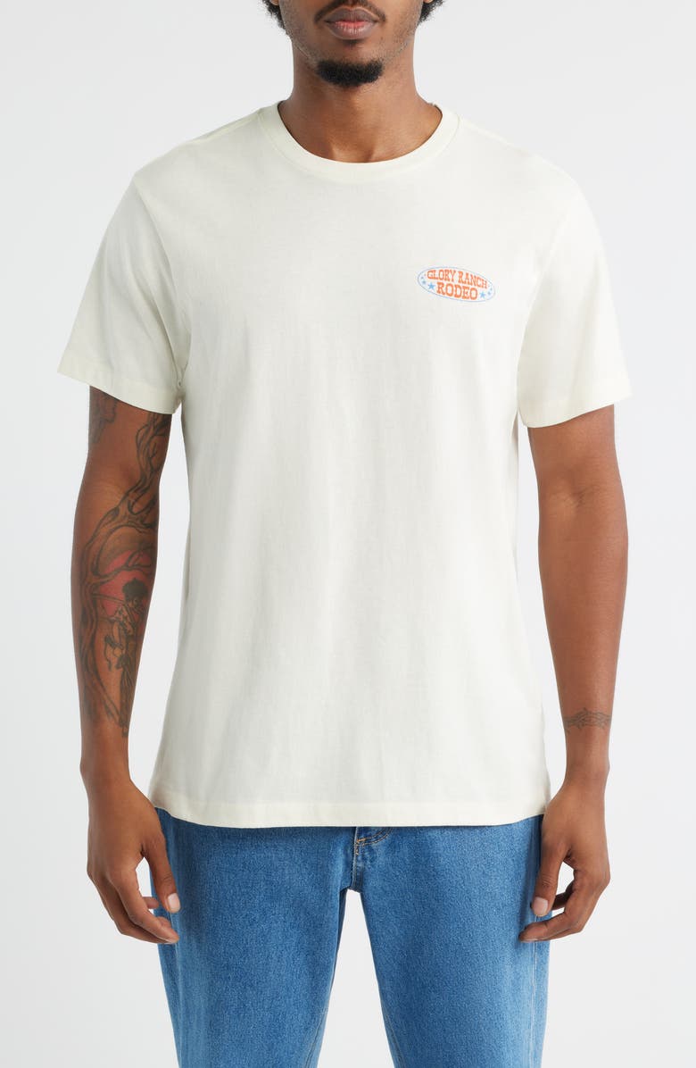 The Forecast Agency Glory Ranch Cotton Graphic T-Shirt, Main, color, Natural