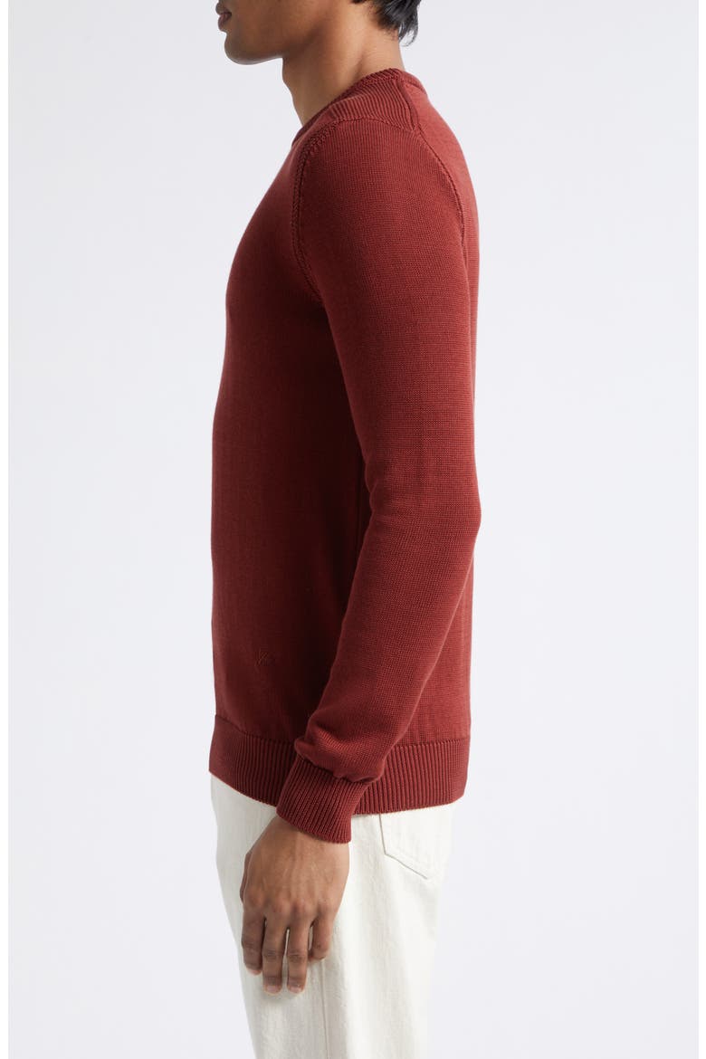 Cotton Sweater, Alternate, color, MATTONE