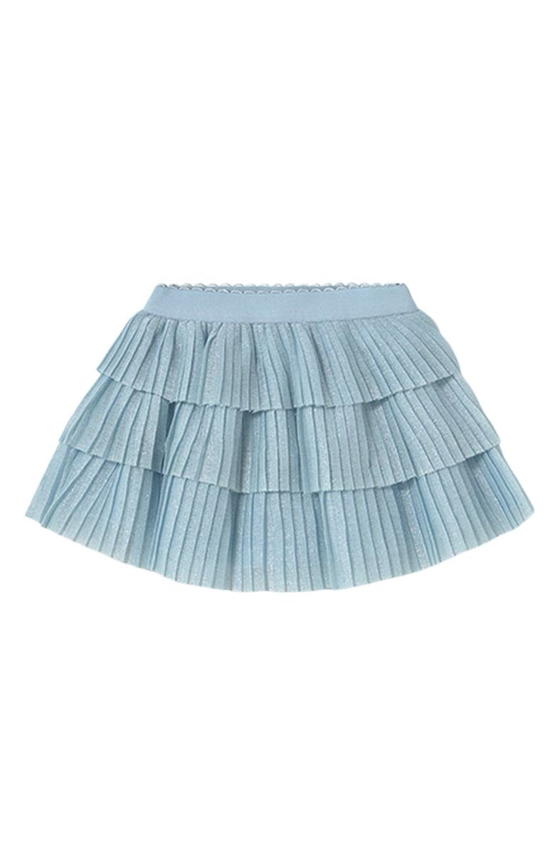 Mayoral Pleated Tulle Skirt, Main, color, Blue