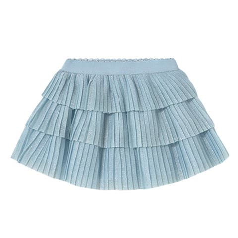 Pleated Tulle Skirt