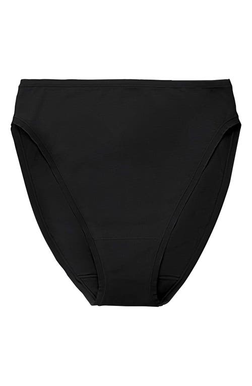 Natori Bliss Bare Cotton High Cut Briefs
