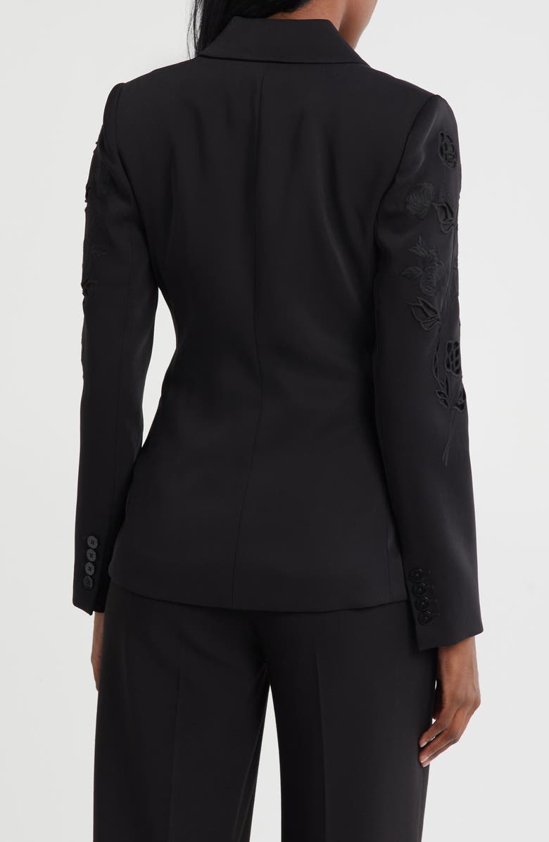 Elie Tahari The Blair Blazer, Alternate, color, Noir