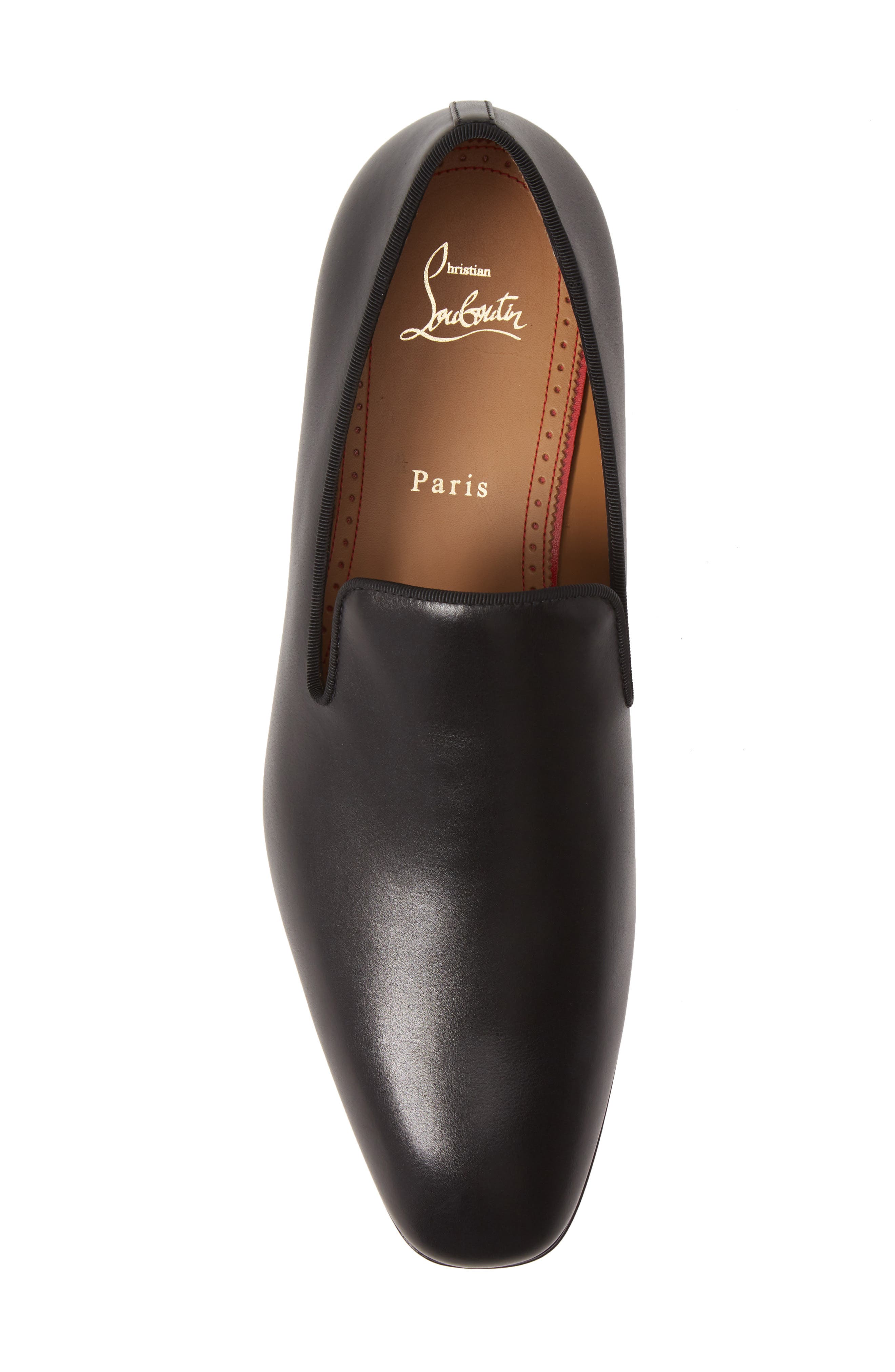 Christian Louboutin Dandelion Venetian Loafer, Alternate, color, Black