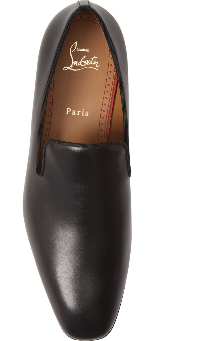 Christian Louboutin Dandelion Venetian Loafer, Alternate, color, Black