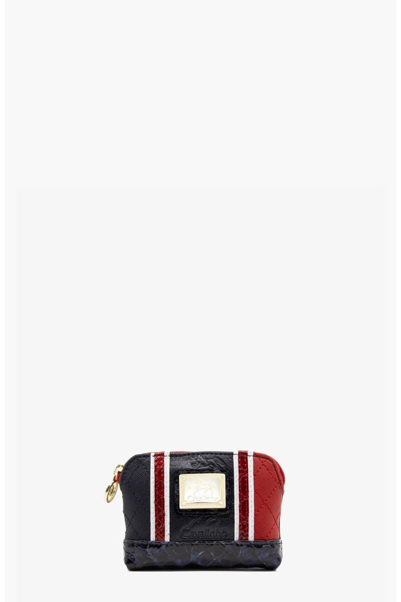 Prestige Coin Purse 250, Main, color, Navy / Red / White