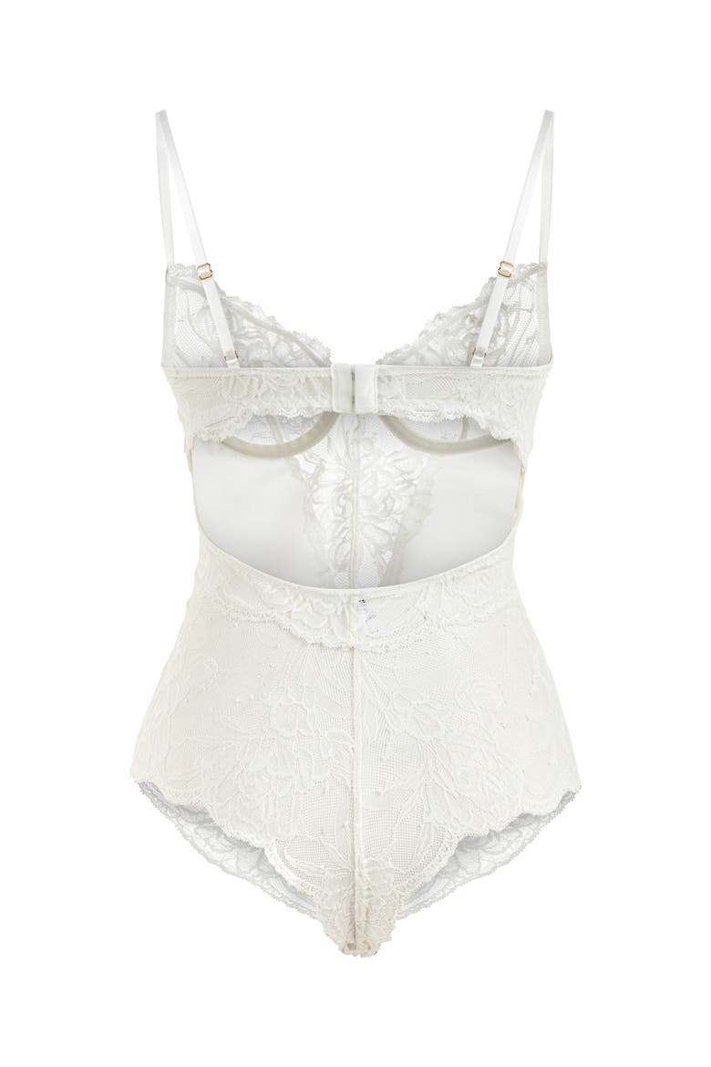 Eclipse Bodysuit, Alternate, color, White