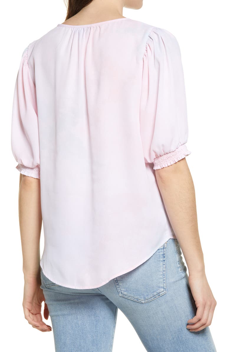 Bobeau Valerie Button Front Top, Alternate, color, 
