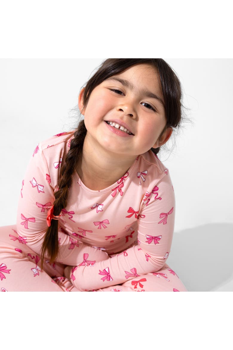 Kids' Take A Bow Set of 2 Piece Pajamas, Alternate, color, Take A Bow