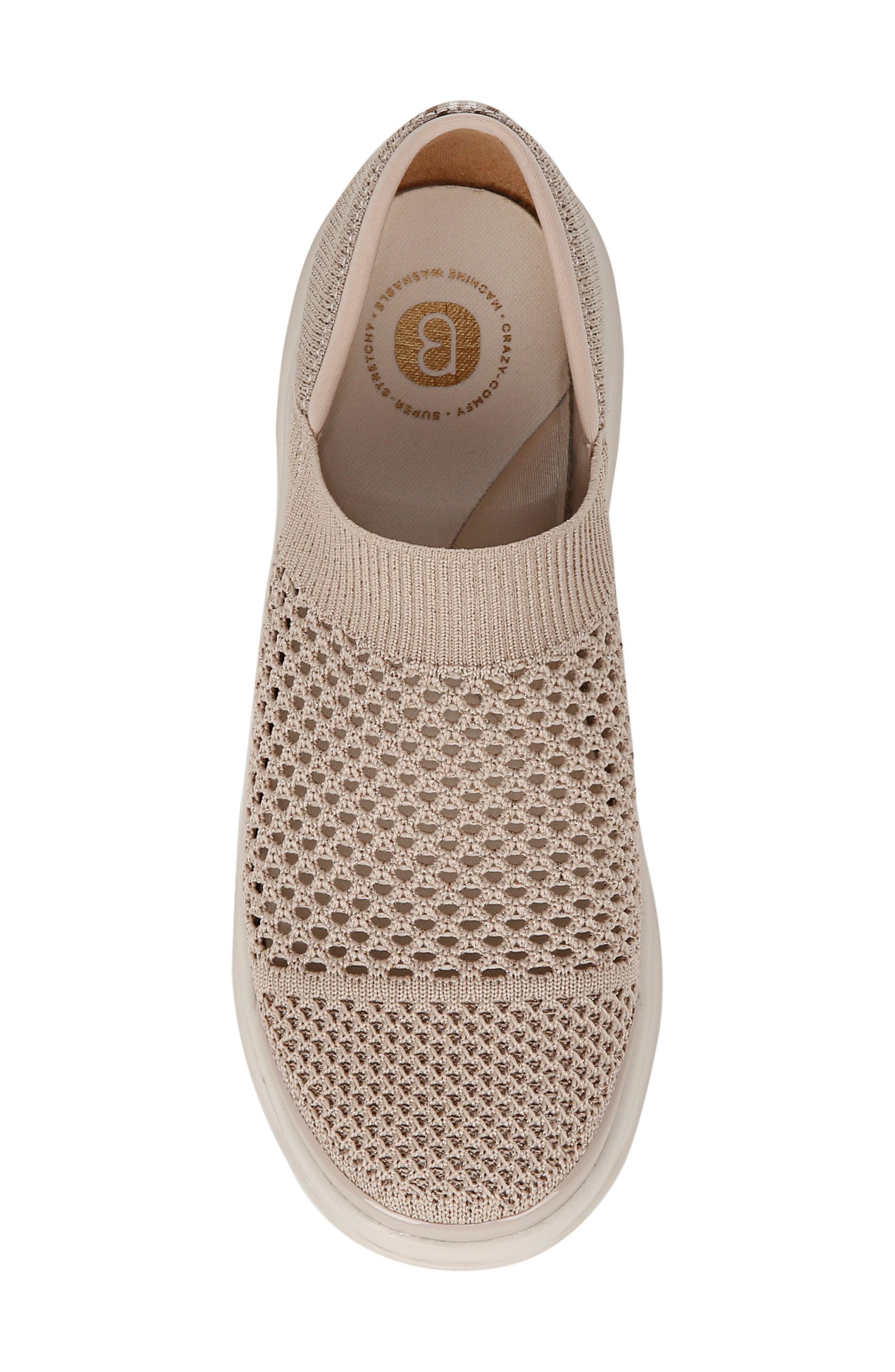 LifeStride Charlie Knit Slip-On Shoe, Alternate, color, Barely Beige Knit