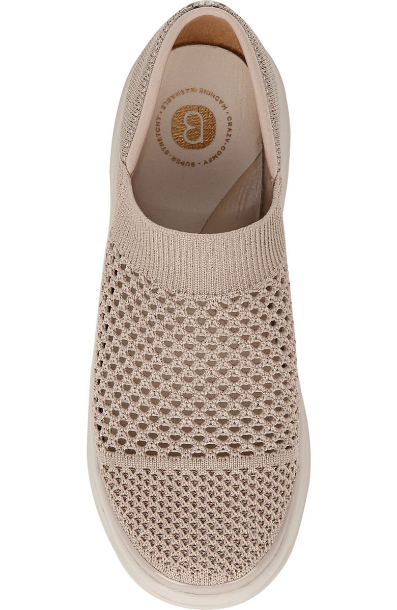 LifeStride Charlie Knit Slip-On Shoe, Alternate, color, Barely Beige Knit