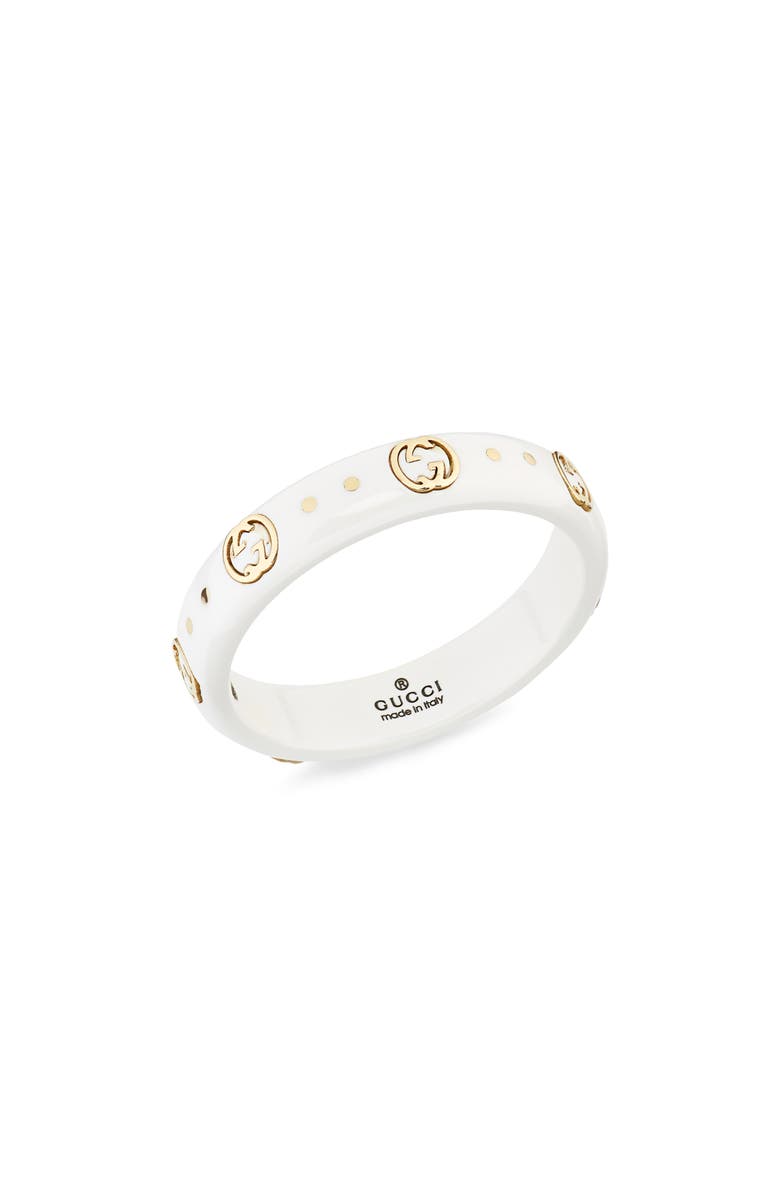 Gucci Icon GG Band Ring, Main, color, 