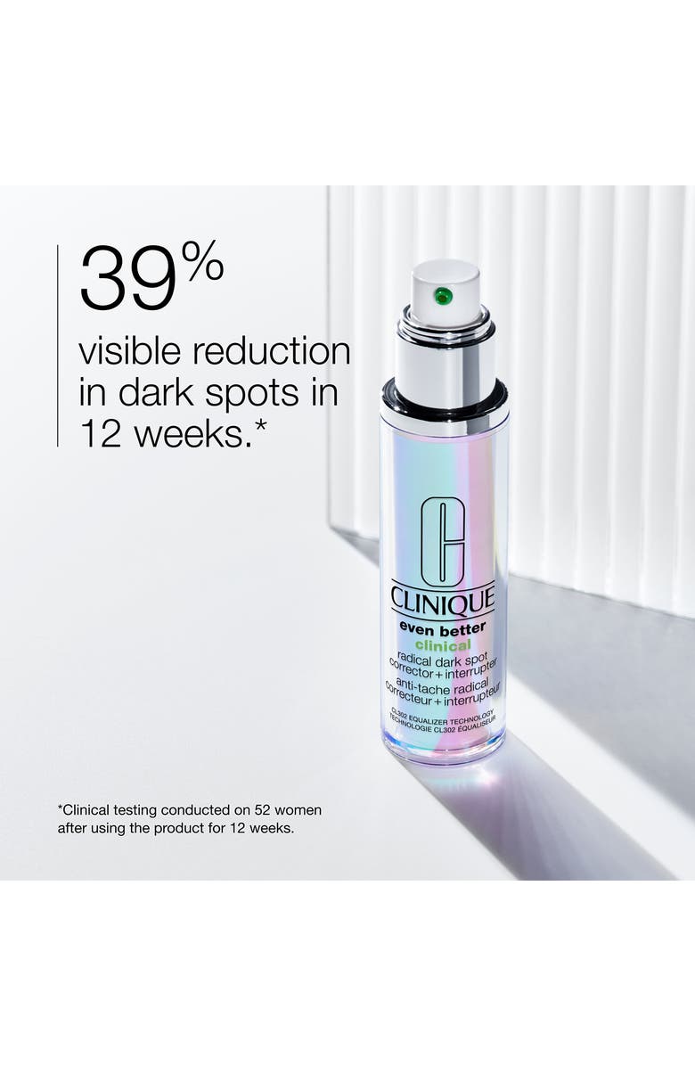 Clinique Even Better Clinical<sup>™</sup> Radical Dark Spot Corrector + Interrupter Serum, Alternate, color,