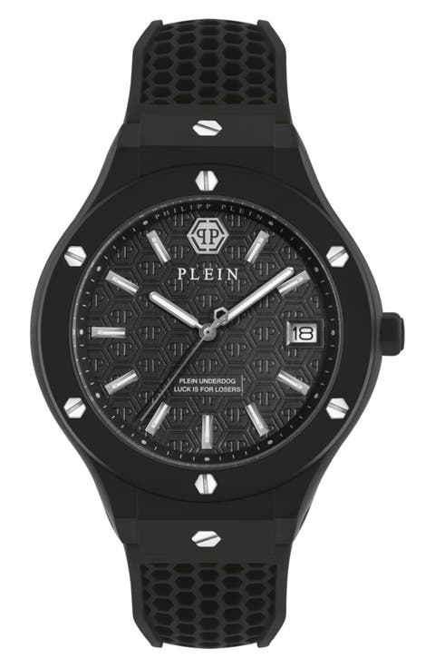 Plein Underdog Silicone Strap Watch